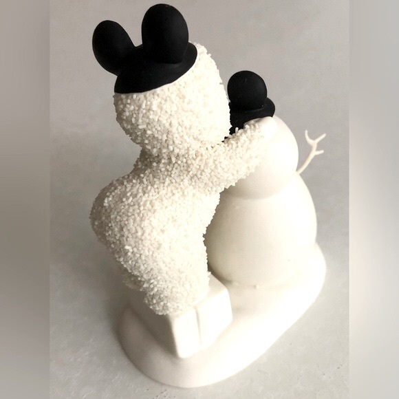 ❤️HP❤️Vintage Department 56 Snowbabies “Be Like Mickey Too” - Picture 6 of 7